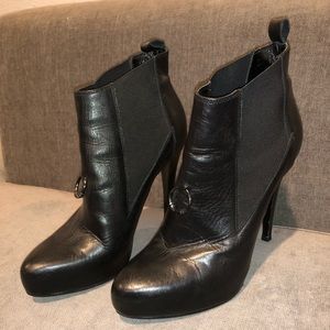 Allsaint Women's Black Pierced Heel